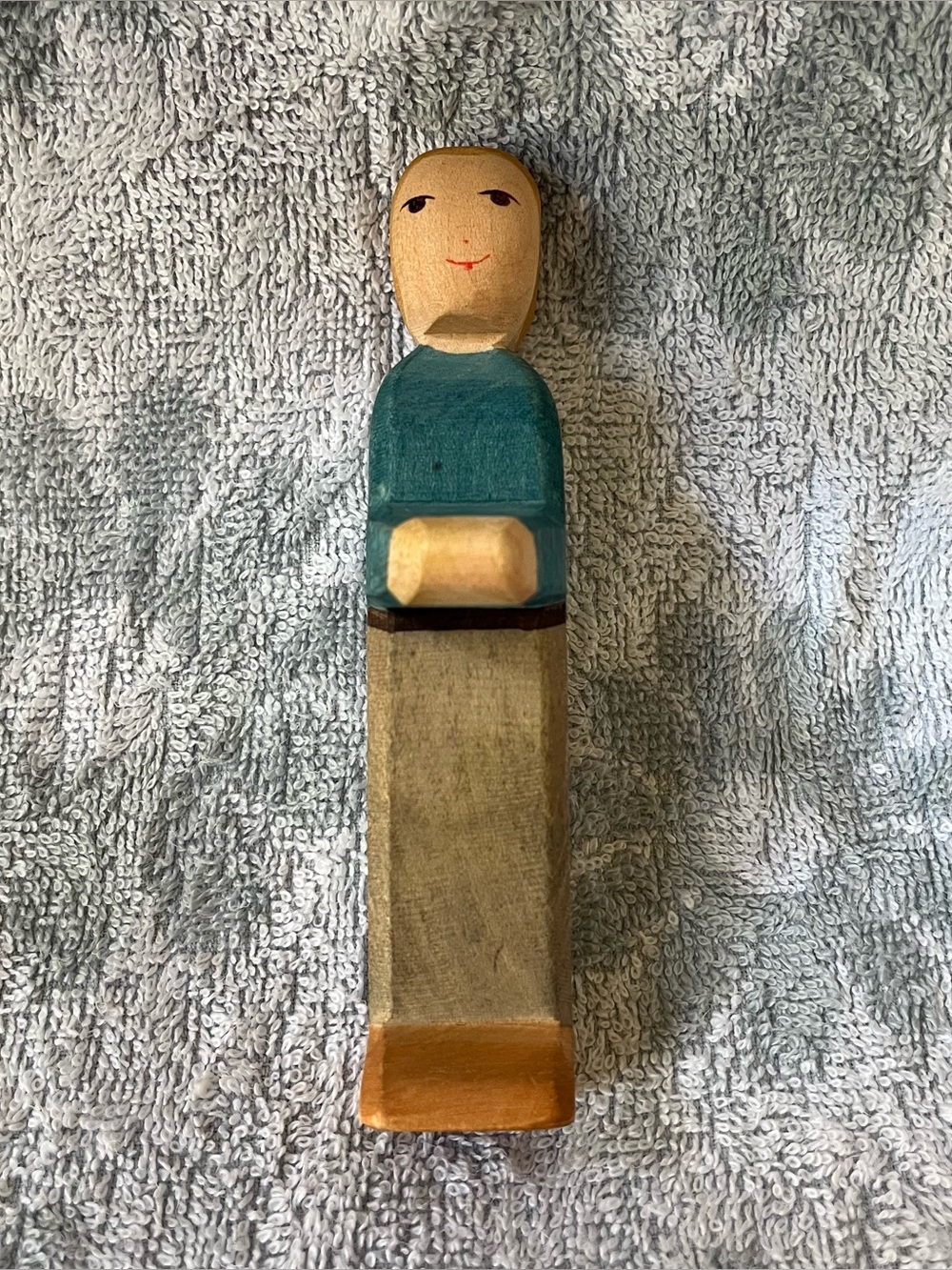 Ostheimer Wooden Dad Father Man Toy Figure Hand Made In Germany